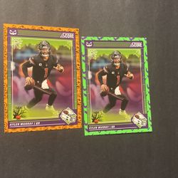 Kyler Murray 2024 Orange And Green Haunted Halloween Card Lot #5