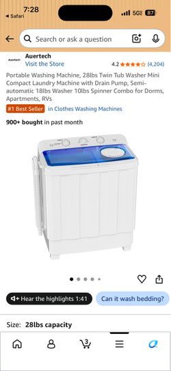 Auertech Portable Washer