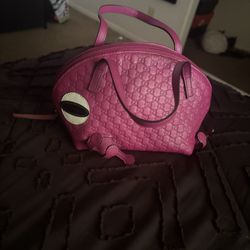 purple frog tote 