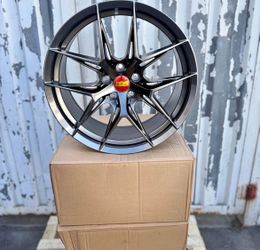 NEW SET 19 INCH BBS FIR STYLE WHEELS RIMS 19X9.5 +38 (5X114.3) CB: 73.1