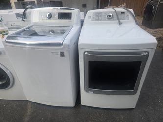 LG Front Load Washer and Dryer Set