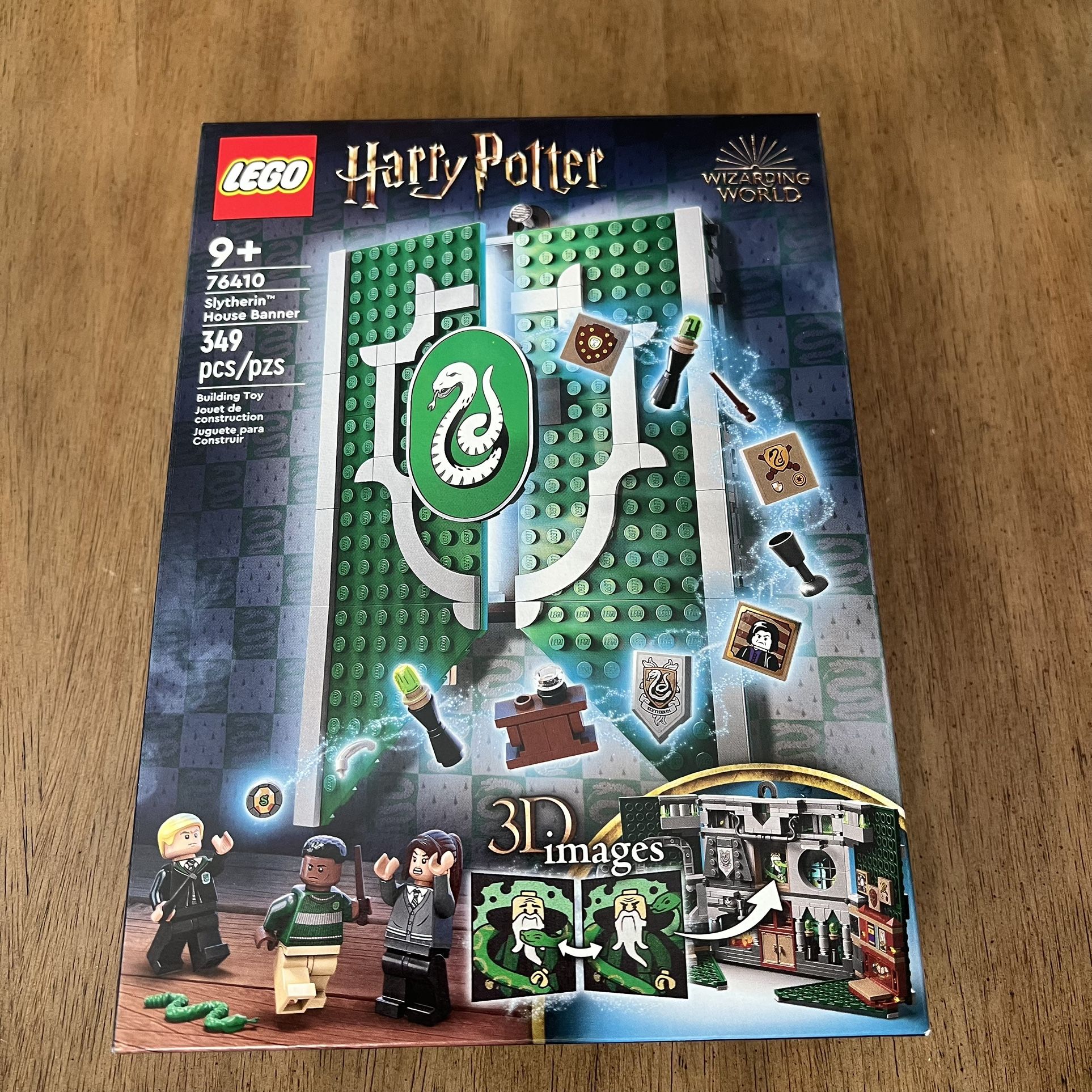 Sealed Lego Harry Potter Slytherin House Banner 76410