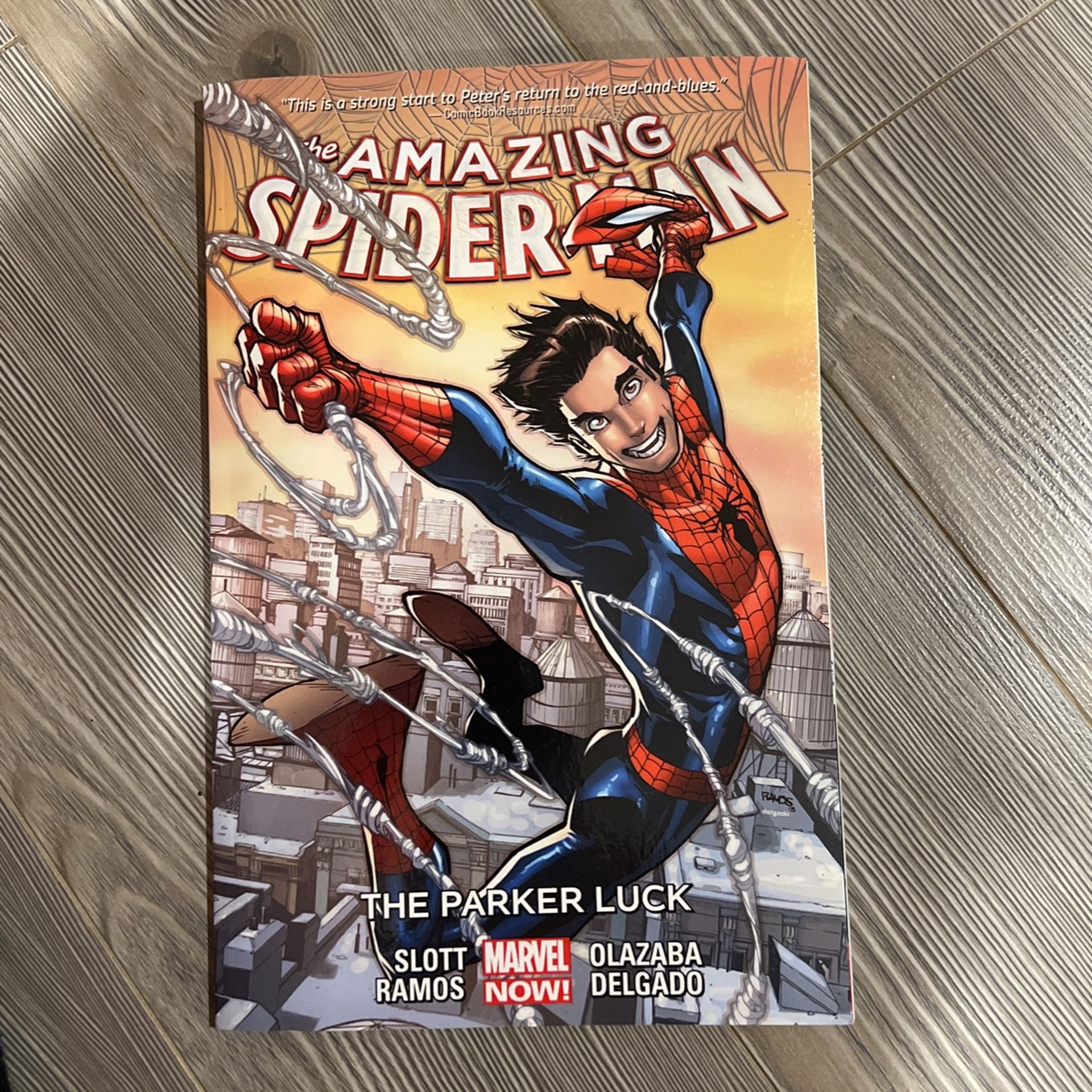 Graphic Novels - The Amazing Spiderman - Books One & Two As Pictured