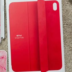 iPad 10th Generation Pink Folio Case - CASE ONLY, NO IPAD