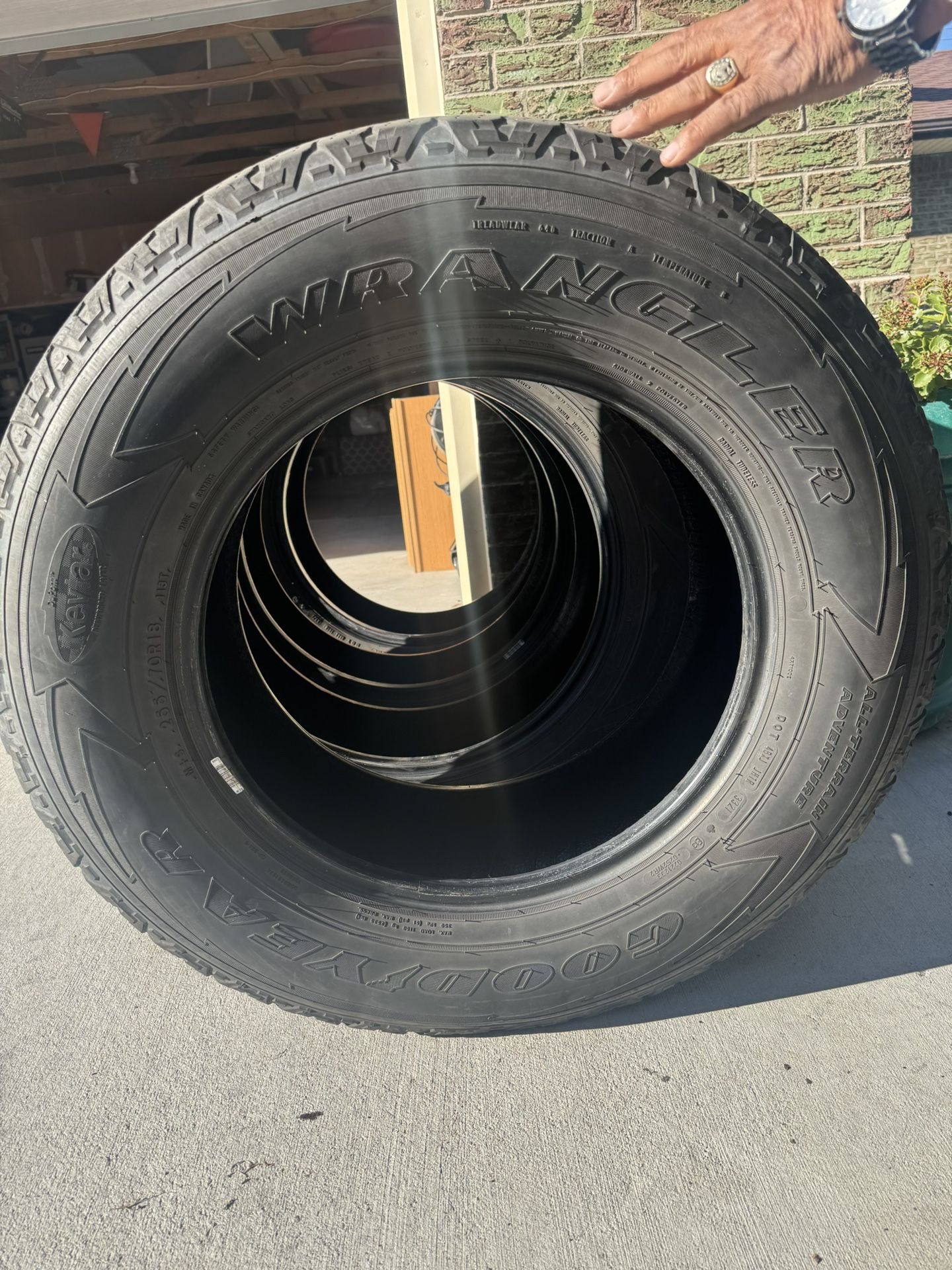 Jeep Wrangler Used Tires 
