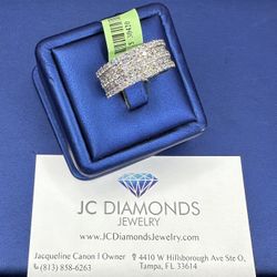 Ring Band Diamonds 💎 Real / Gold