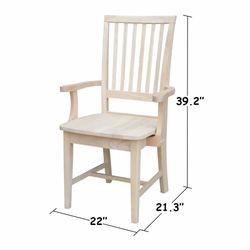 Mission Arm Chair (CI-265A) by John Thomas.