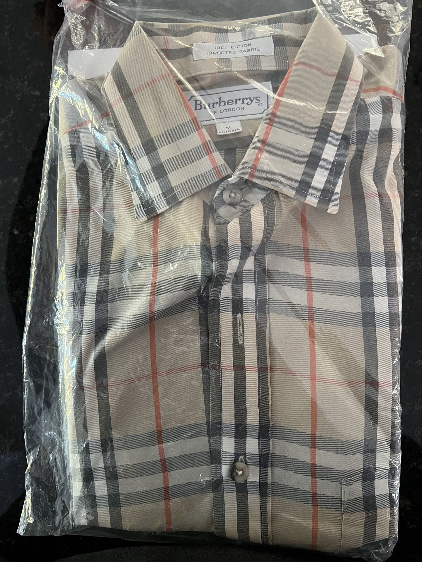 Burberry Long Sleeve Button Down  