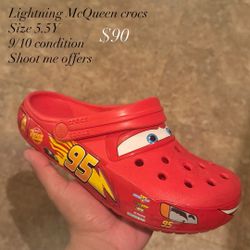 Lighting McQueen Crocs