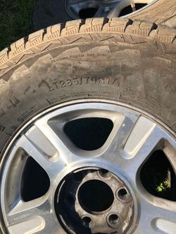 Rims in tires size 17 6 lugs