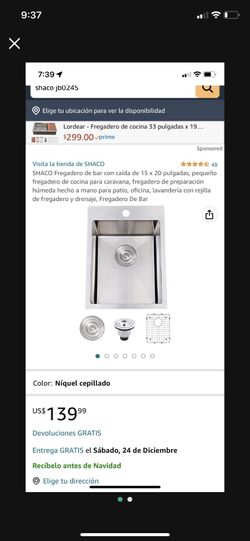 Sink New In Box