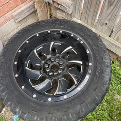 Jeep Wrangler JK Or TJ 20” Wheels And Tires Set Of 5