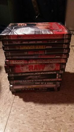 Wwe dvd lot 14