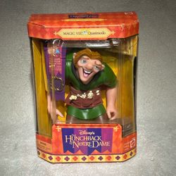 Vintage 1995 Disney’s Hunchback of Notre Dame Magic View Quasimodo Doll Mattel 15313 NIB