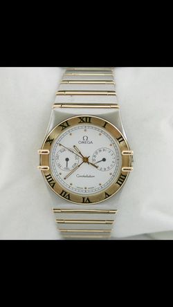 Authentic & Genuine Omega Constellation Men’s Two tone 18K watch