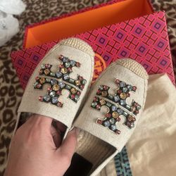 Tory Burch Espadrille Shoes 6.5