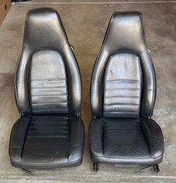 Porsche G series factory 911 leather motorized seats