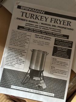 Turkey fryer NIB