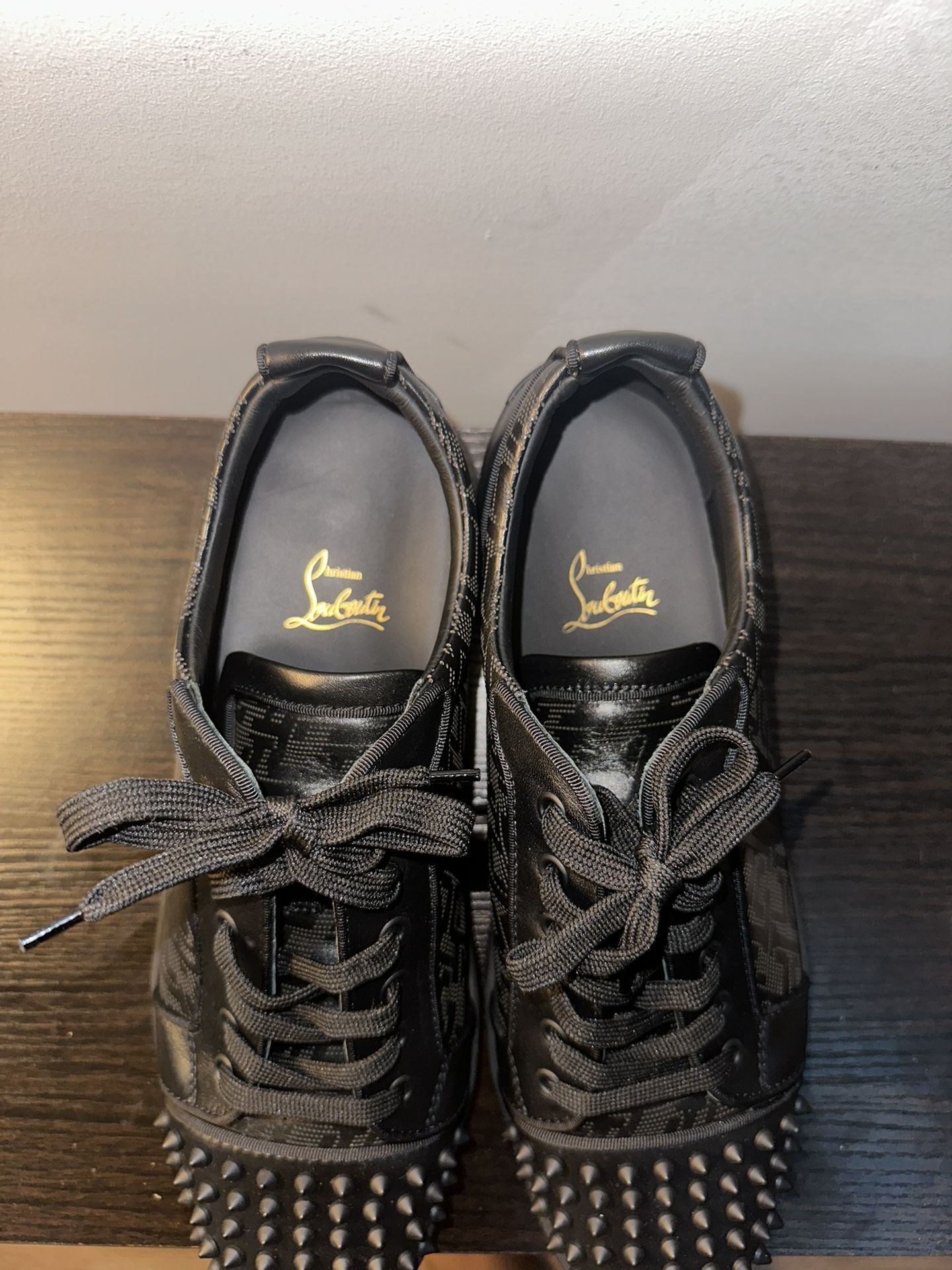 Loius Junior Spikes Orlato Cristian Lou Boutin Paris Red Bottoms for Sale  in Butler, NJ - OfferUp