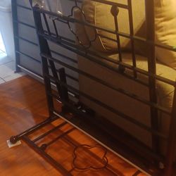 Free Steel Twin bed frame, mattress, box frame