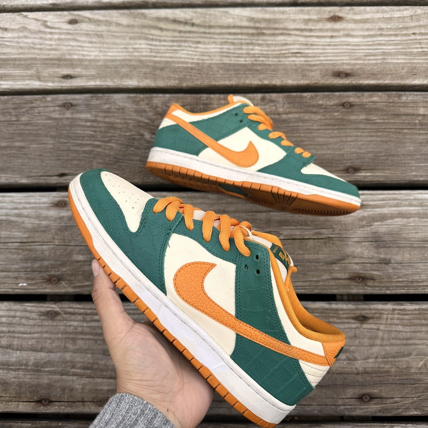 Nike SB Dunk Low Legion Pine Kumquat Shoes for Sale in Aurora, IL 