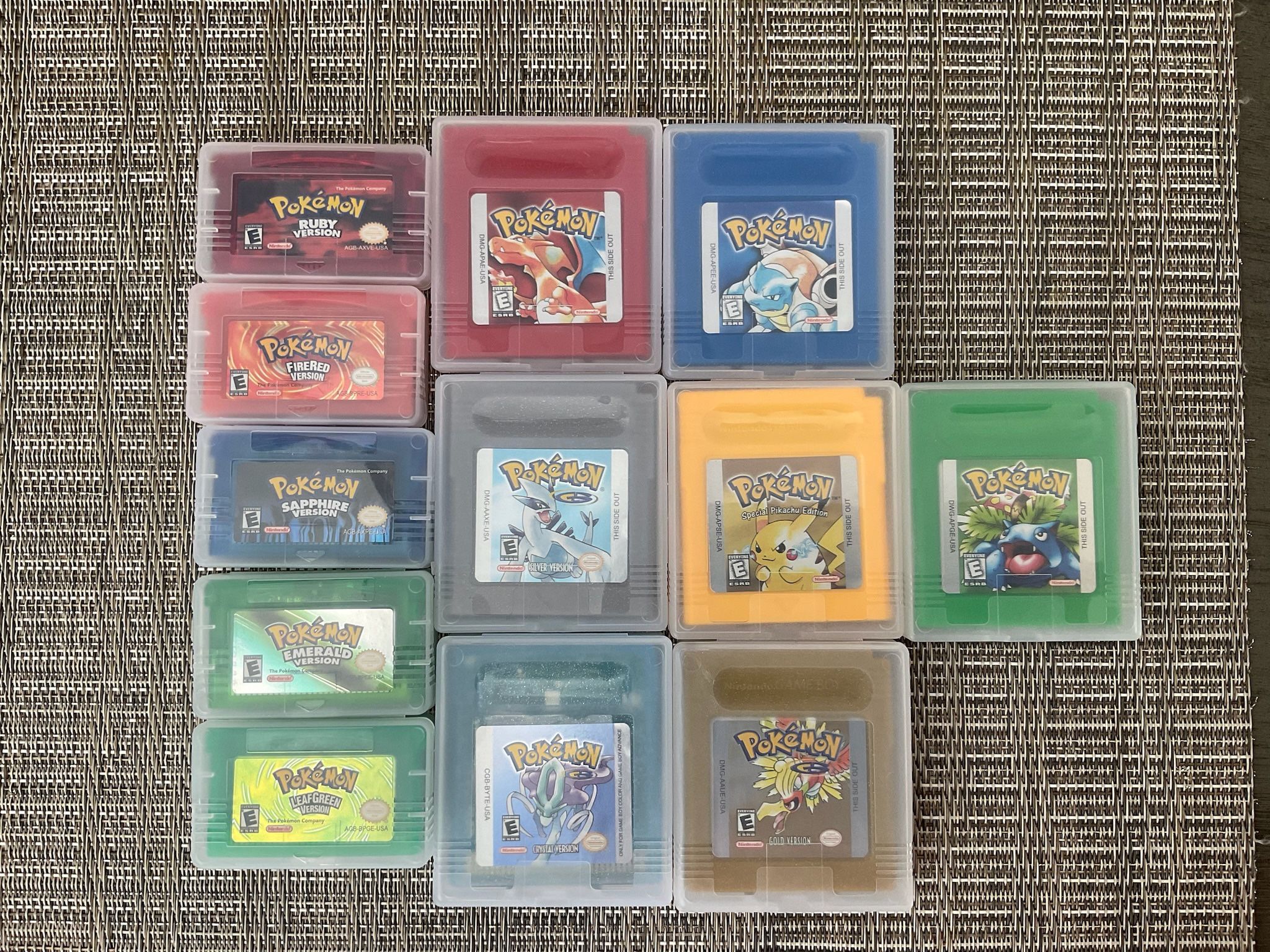 Pokemon GBA GBC Mega Bundle