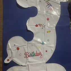 Self Standing Number Balloons 