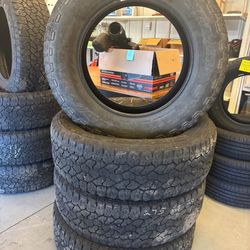 275/65/20 LT USED Goodyear Wrangler