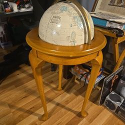 World Globe With Stand