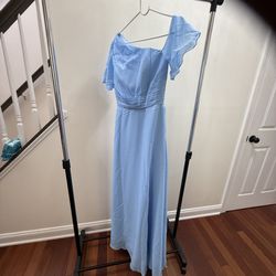 Women Long Chiffon A Formal Wedding Guest Dress 