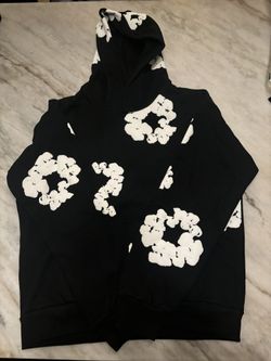 Black Denim Tears Wreath Hoodie