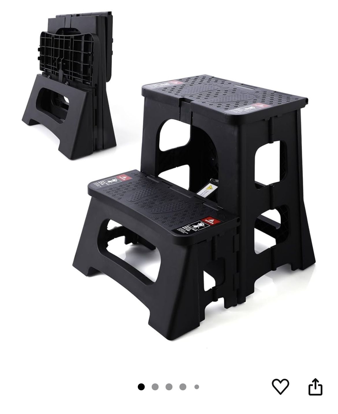 Folding 2-Step Stool -NEW-