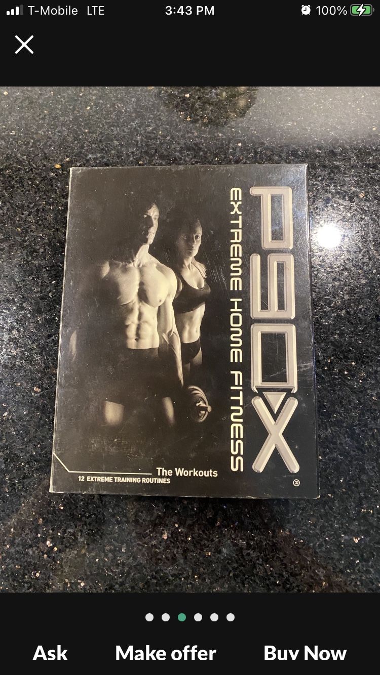 P90X Extreme Home Fitness on 12 DVDs,
