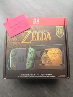 Nintendo Switch™ 2 –The Legend of Zelda™ – 40th Anniversary Edition