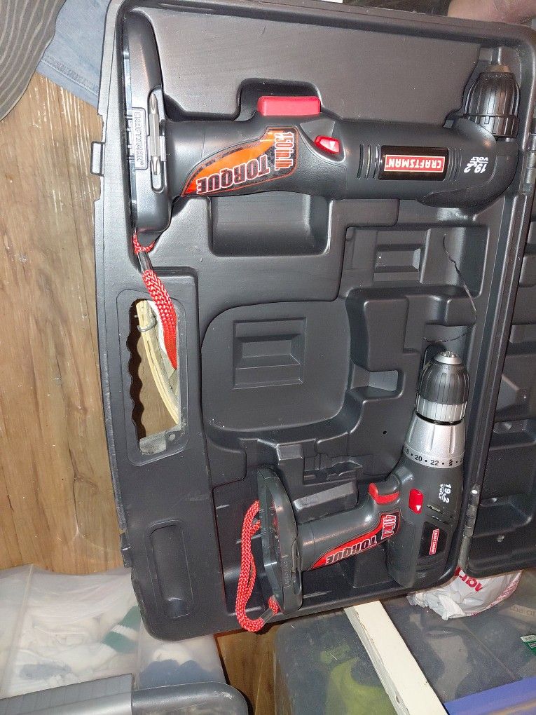 Craftsmen Torque Drills
