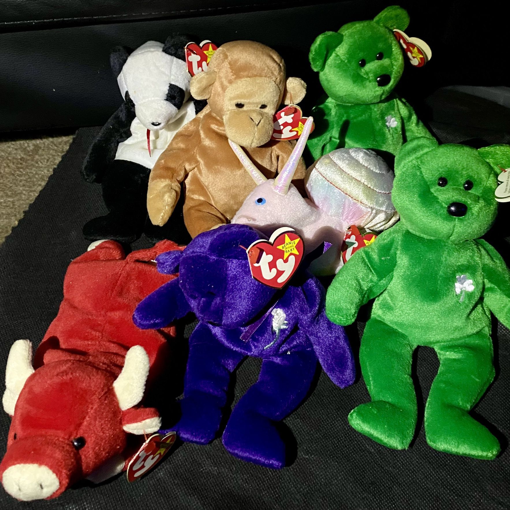 Vintage TY Beanie Baby Collection 