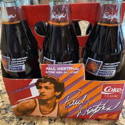 Phoenix Suns 1993 Western Conference Champions Coca Cola Bottle Paul Westphal