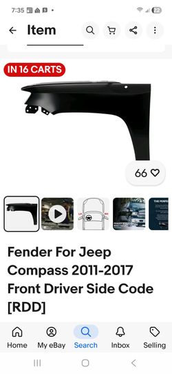 Jeep Compass Fender