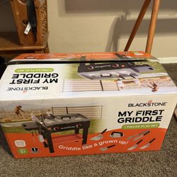 Blackstone My First Griddle Play Set Pretend Play New