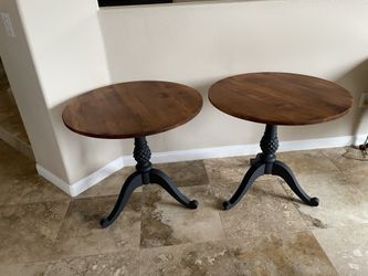 Ethan Allen British Classics Pineapple Accent Tables