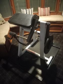 Biceps triceps machine