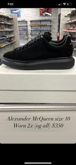 Alexander Mqueen Black Size 10