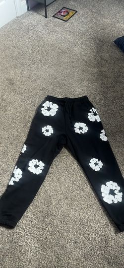 Denim tears size men’s small Black and white