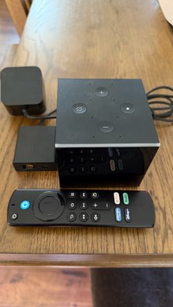 Amazon FireTV Cube Streaming Media Player With Ethernet Adapter