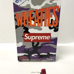 Sealed Limited Edition Supreme x General Mills Wheaties Camo Cereal Box