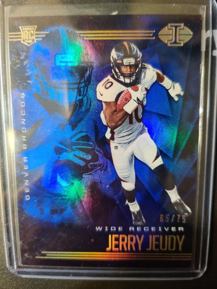 Jerry Jeudy Rookie Card #65/75