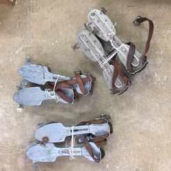 Lot of 2 Sets of Vintage Roller Skates! 