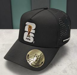 🏆 FIFA World Cup 2026 Trophy Hat – Official Licensed – NEW 🏆 USA MEXICO CANADA 🇺🇸🇲🇽🇨🇦 SOCCER OFFICIAL HATS