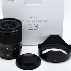 Fujifilm GF 23mm F4 Medium Format Digital Camera Lens