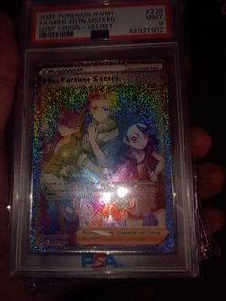 3 graded Pokemon cards 1 non rare cards to only asking 10 each